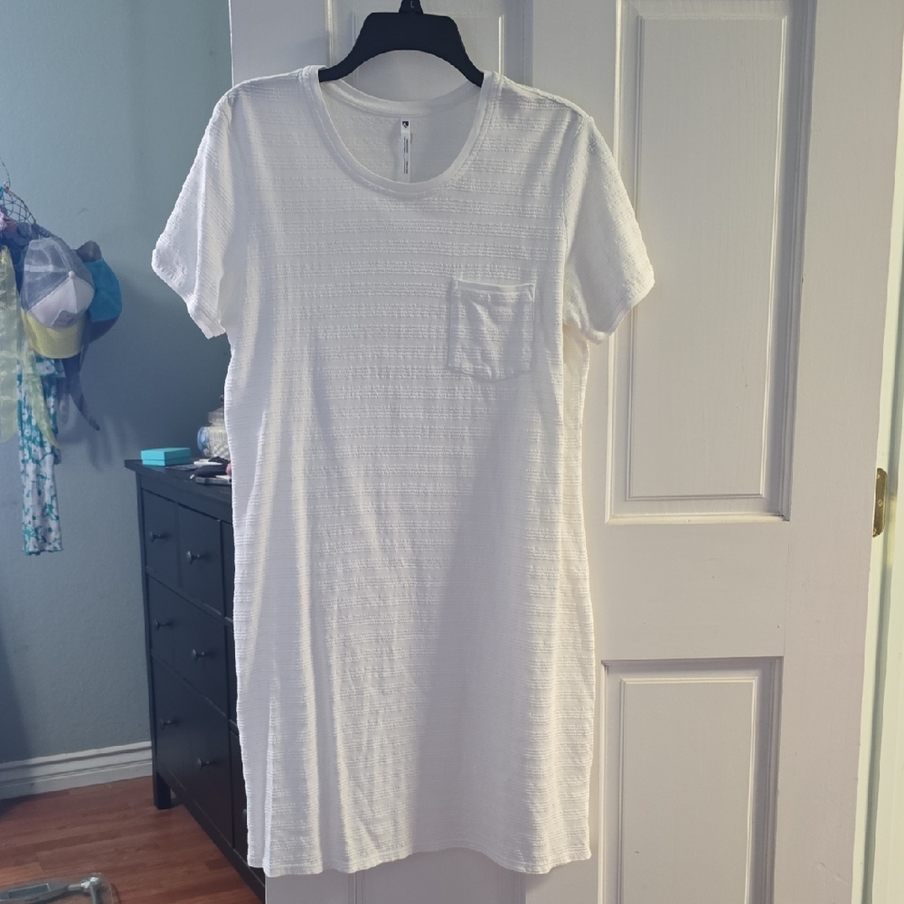 Kuhl Textured Cream Midi Dress